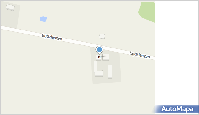 Będzieszyn, Będzieszyn, 33, mapa Będzieszyn