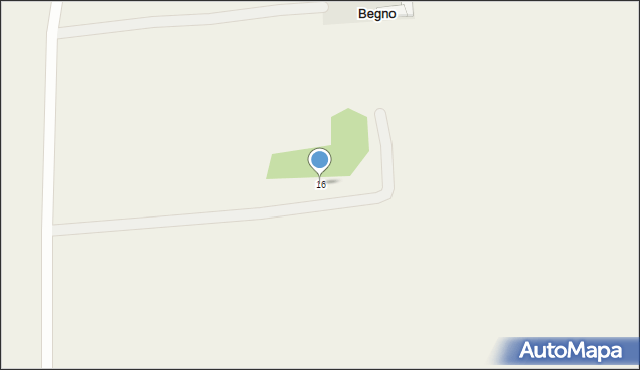 Begno, Begno, 16, mapa Begno