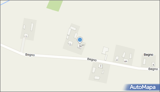 Begno, Begno, 2a, mapa Begno