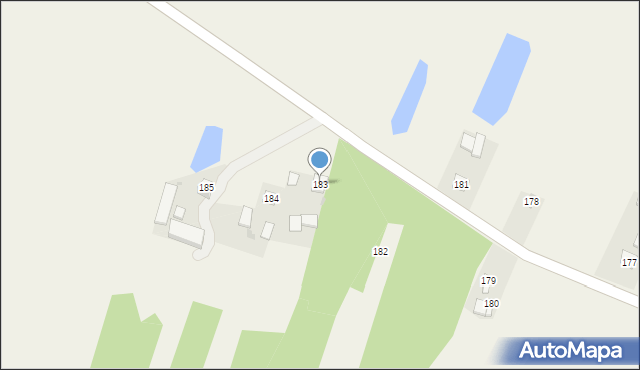 Bejsce, Bejsce, 183, mapa Bejsce