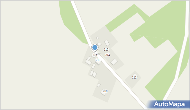 Bejsce, Bejsce, 216, mapa Bejsce