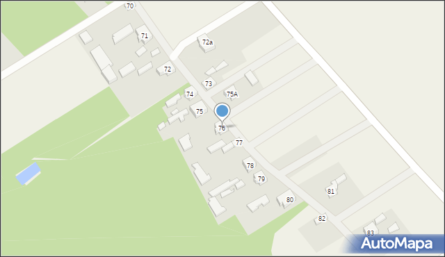 Bełchów, Bełchów, 76, mapa Bełchów