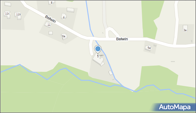 Bełwin, Bełwin, 5, mapa Bełwin