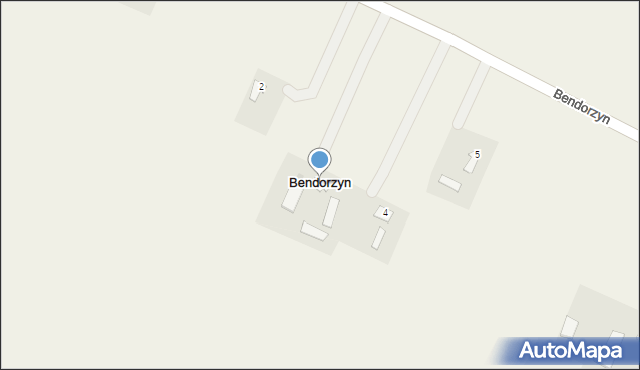 Bendorzyn, Bendorzyn, 3, mapa Bendorzyn