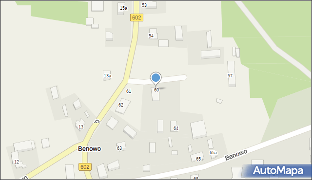 Benowo, Benowo, 60, mapa Benowo
