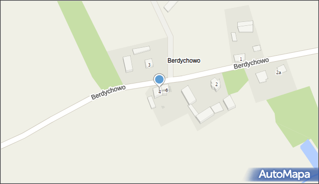 Berdychowo, Berdychowo, 4, mapa Berdychowo