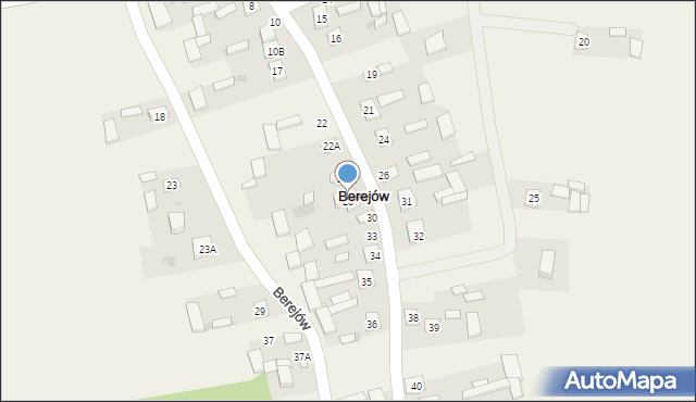 Berejów, Berejów, 28, mapa Berejów