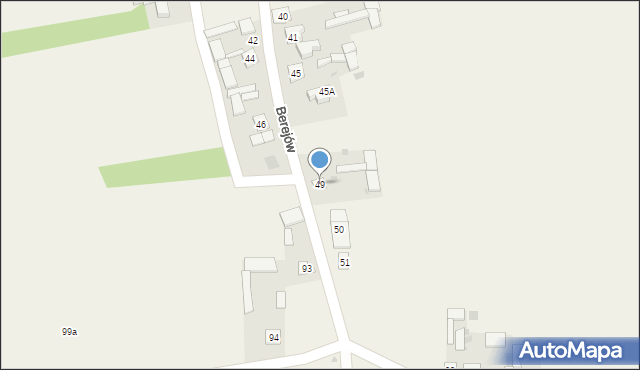 Berejów, Berejów, 49, mapa Berejów