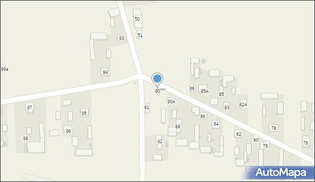 Berejów, Berejów, 90, mapa Berejów