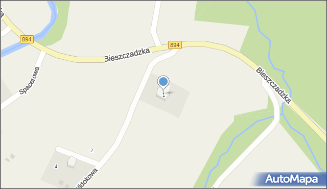 Berezka, Berezka, 1F, mapa Berezka