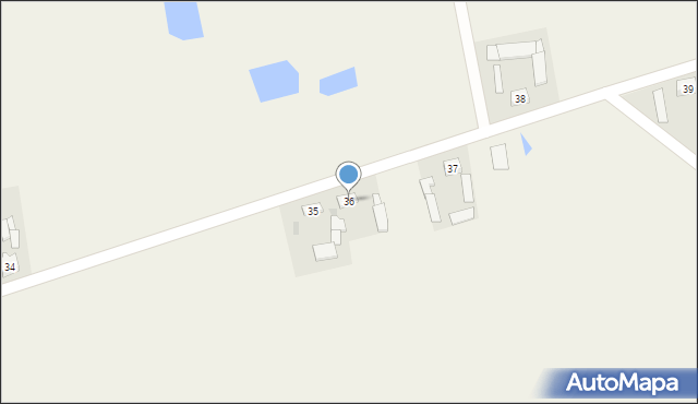 Besiekierz Rudny, Besiekierz Rudny, 36, mapa Besiekierz Rudny