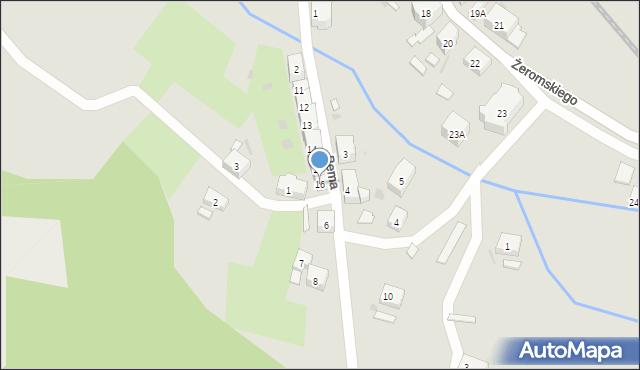 Boguszów-Gorce, Bema Józefa, gen., 16, mapa Boguszów-Gorce