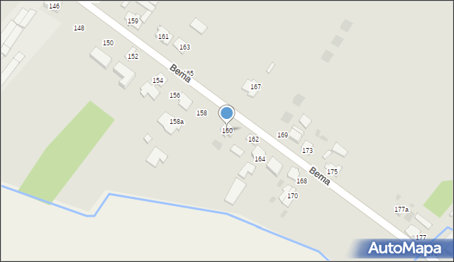 Ciechocinek, Bema Józefa, gen., 160, mapa Ciechocinek