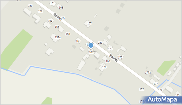 Ciechocinek, Bema Józefa, gen., 164, mapa Ciechocinek
