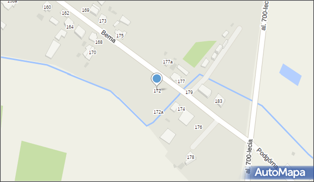 Ciechocinek, Bema Józefa, gen., 172, mapa Ciechocinek