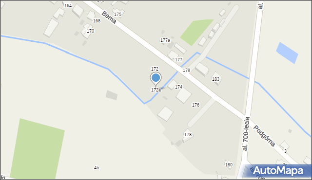 Ciechocinek, Bema Józefa, gen., 172a, mapa Ciechocinek