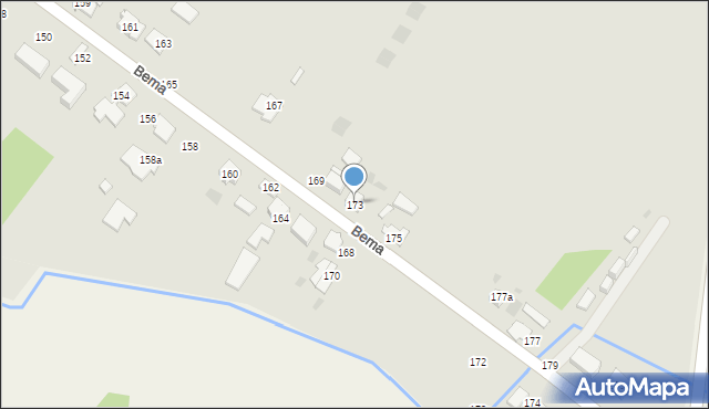 Ciechocinek, Bema Józefa, gen., 173, mapa Ciechocinek