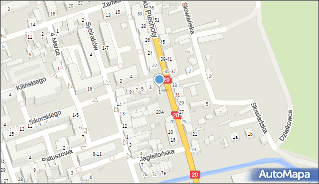 Drawsko Pomorskie, Bednarska, 1, mapa Drawsko Pomorskie