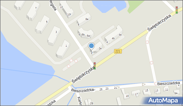 Gdańsk, Bergiela Konstantego, 2, mapa Gdańska