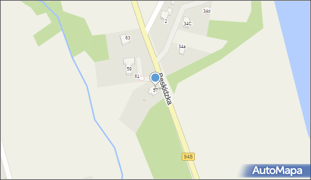 Grojec, Beskidzka, 57, mapa Grojec