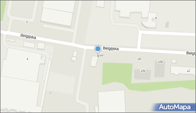 Jelcz-Laskowice, Belgijska, 6, mapa Jelcz-Laskowice