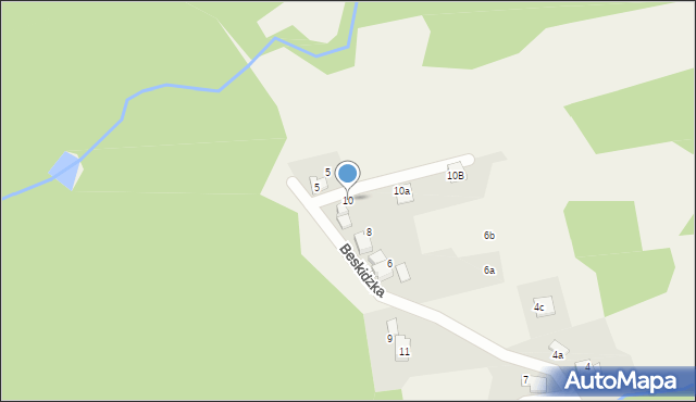 Kobiernice, Beskidzka, 10, mapa Kobiernice