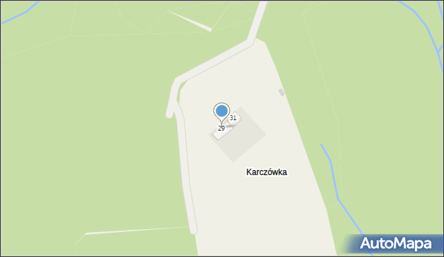 Kocierz Rychwałdzki, Beskidzka, 29, mapa Kocierz Rychwałdzki