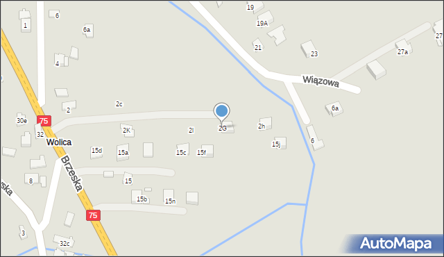 Kraków, Betonowa, 2G, mapa Krakowa