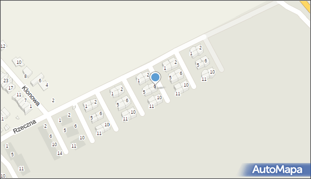 Opole, Berlińska, 8, mapa Opola