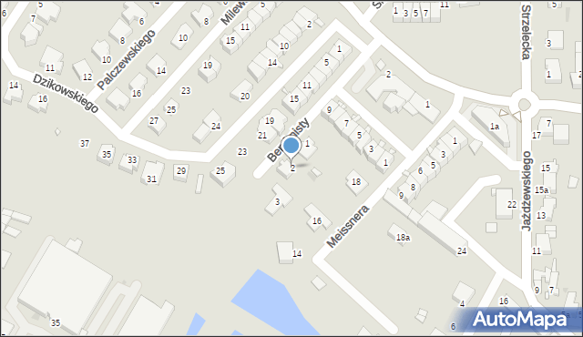 Środa Wielkopolska, Bembnisty Edmunda, 2, mapa Środa Wielkopolska