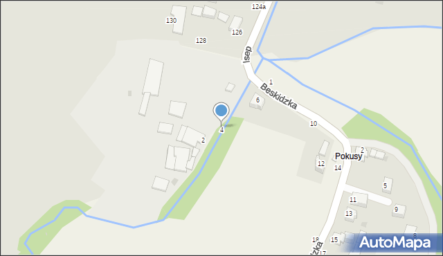 Trzebinia, Beskidzka, 4, mapa Trzebinia