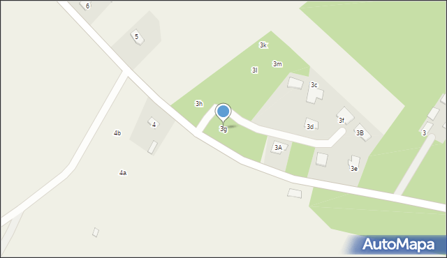 Biadaczka, Biadaczka, 3g, mapa Biadaczka