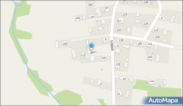 Biadoliny Radłowskie, Biadoliny Radłowskie, 235, mapa Biadoliny Radłowskie