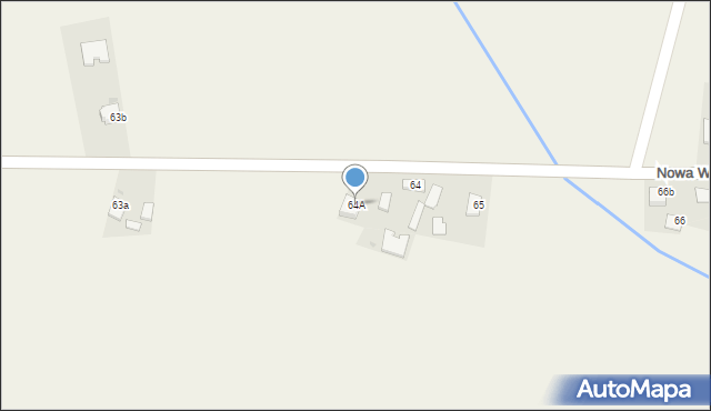 Białoborze, Białoborze, 64A, mapa Białoborze