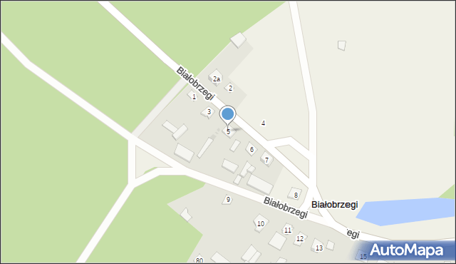 Białobrzegi, Białobrzegi, 5, mapa Białobrzegi