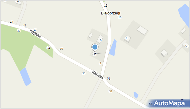 Białobrzegi, Białobrzegi, 37, mapa Białobrzegi