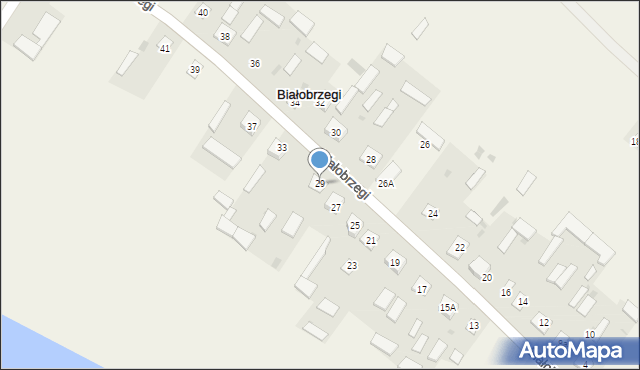 Białobrzegi, Białobrzegi, 31, mapa Białobrzegi