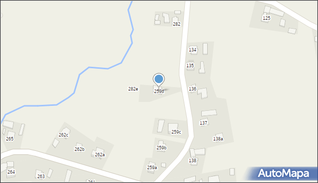 Białobrzegi, Białobrzegi, 259d, mapa Białobrzegi