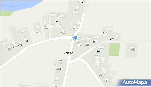 Białobrzegi, Białobrzegi, 296, mapa Białobrzegi