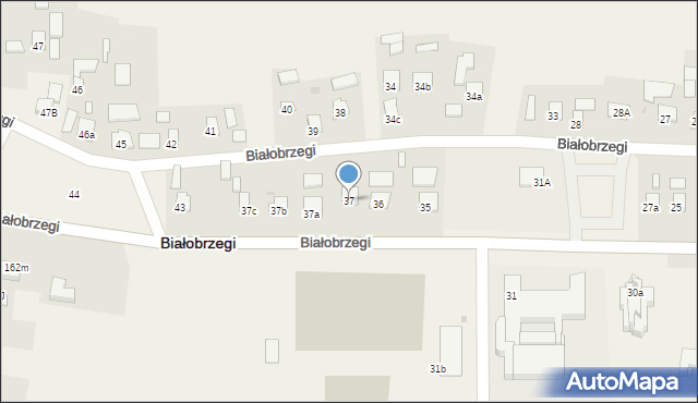 Białobrzegi, Białobrzegi, 37, mapa Białobrzegi