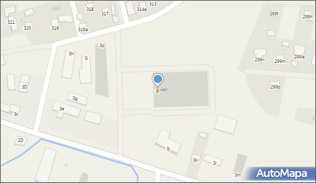 Białobrzegi, Białobrzegi, 3r, mapa Białobrzegi