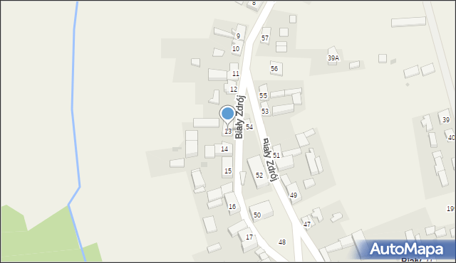 Biały Zdrój, Biały Zdrój, 13, mapa Biały Zdrój
