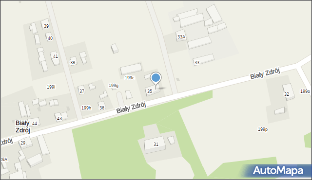 Biały Zdrój, Biały Zdrój, 35a, mapa Biały Zdrój