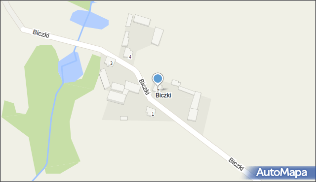 Biczki, Biczki, 2, mapa Biczki