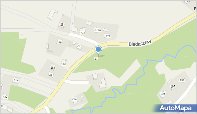 Biedaczów, Biedaczów, 1268, mapa Biedaczów