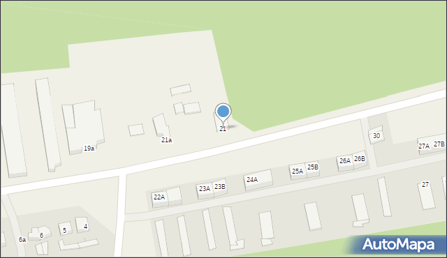 Bieganów, Bieganów, 21, mapa Bieganów