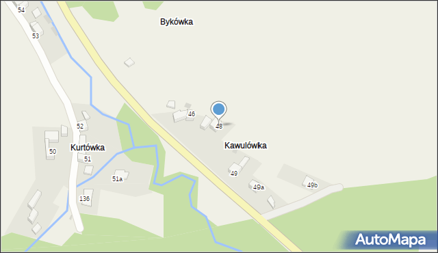 Bielanka, Bielanka, 48, mapa Bielanka