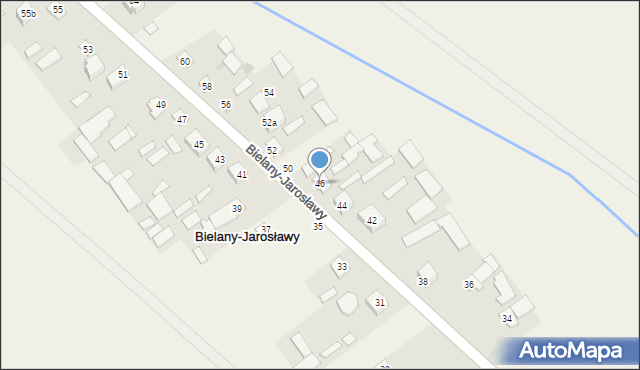 Bielany-Jarosławy, Bielany-Jarosławy, 46, mapa Bielany-Jarosławy