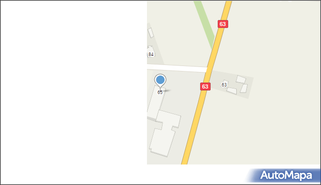 Bielany-Jarosławy, Bielany-Jarosławy, 65, mapa Bielany-Jarosławy