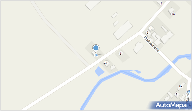 Bielawska Wieś, Bielawska Wieś, 1b, mapa Bielawska Wieś